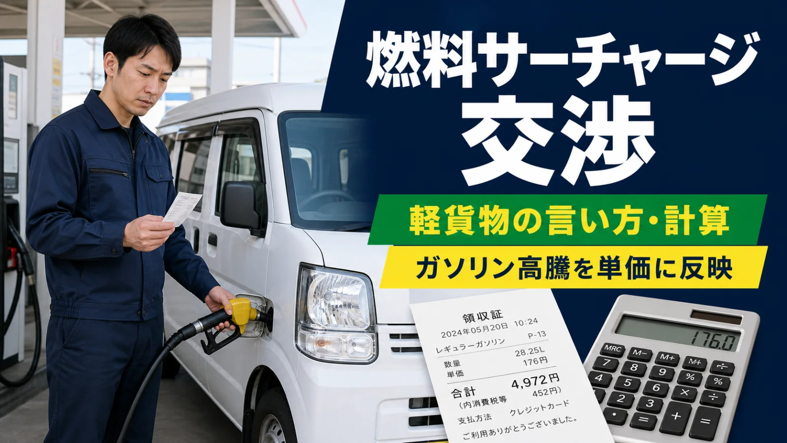 燃料サーチャージを軽貨物でも請求できるか｜交渉の根拠と言い方テンプレ【2026年版】