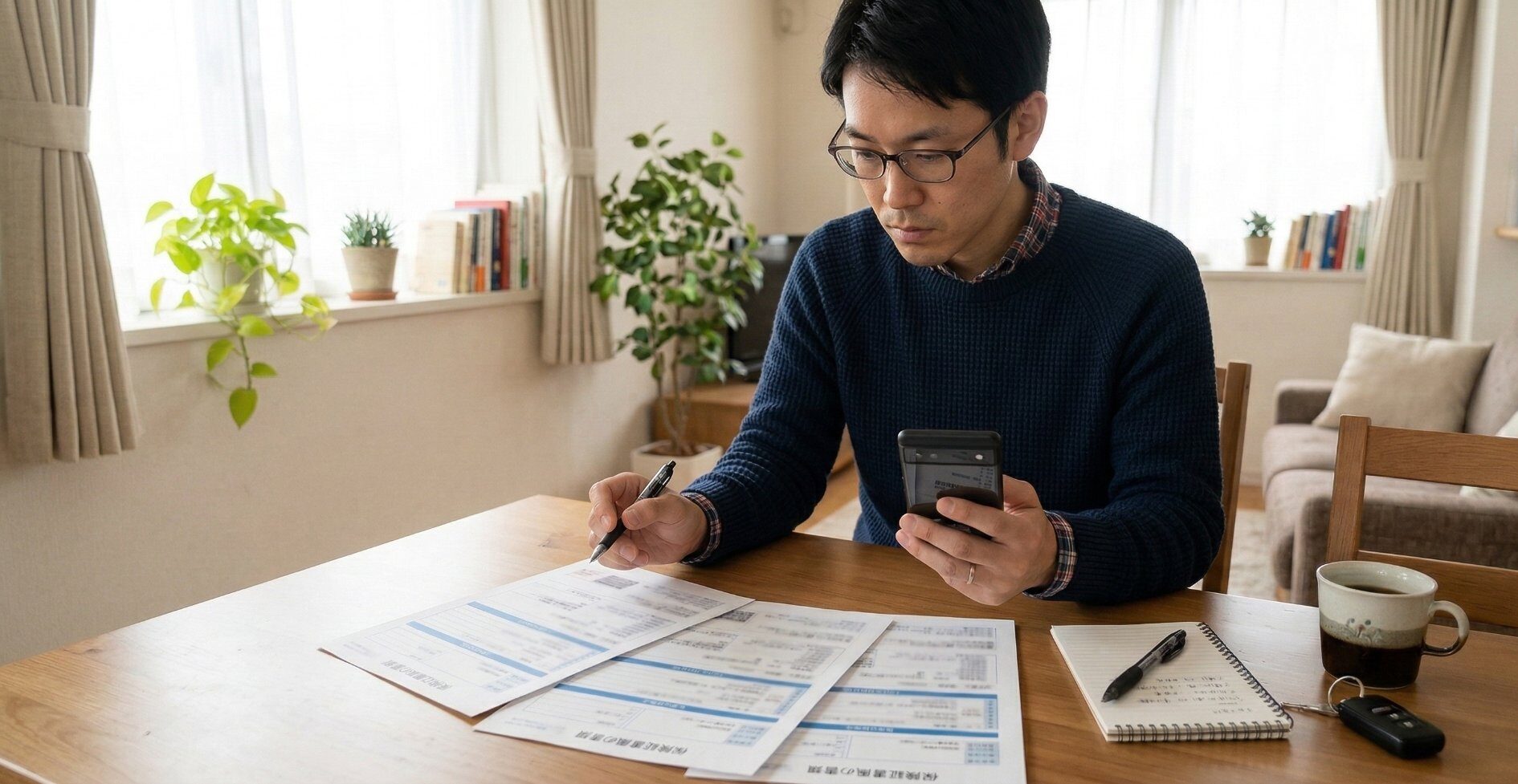 保険見直しで年間節約できる金額比較