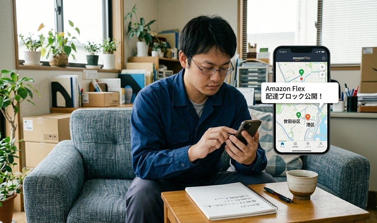 Amazon Flexブロック確保のコツ