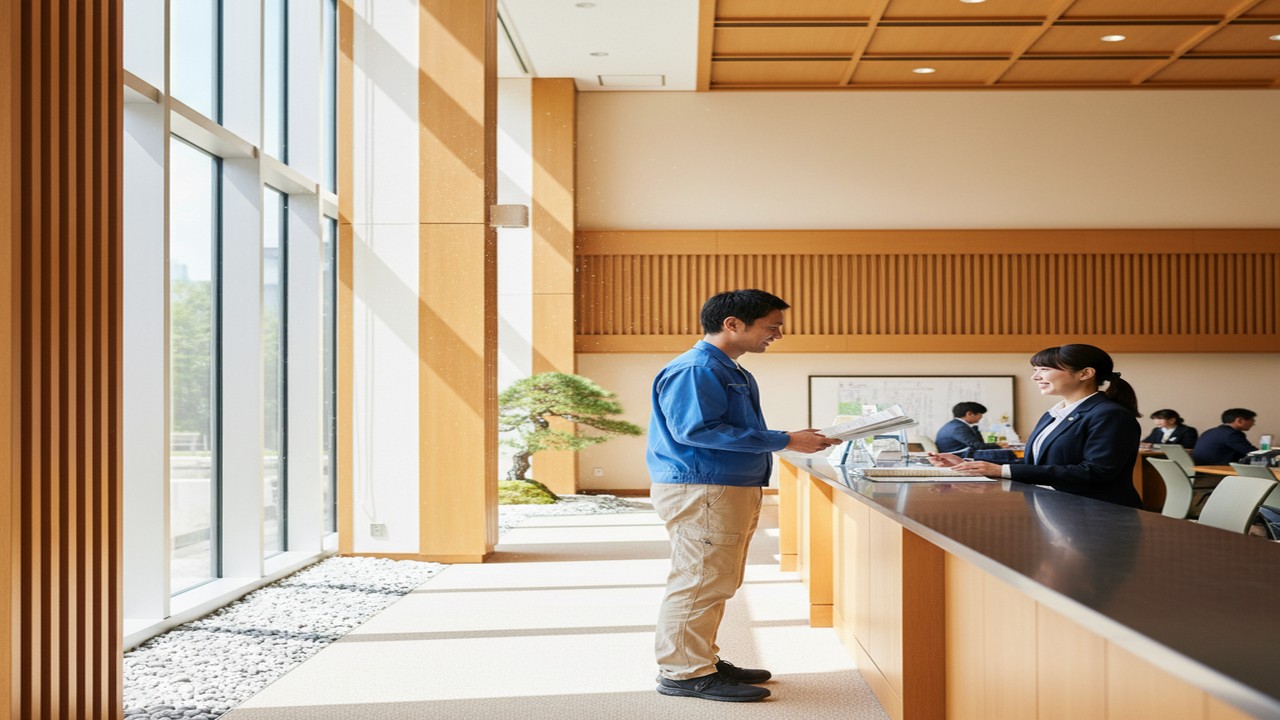 国民健康保険の手続きをする軽貨物ドライバー