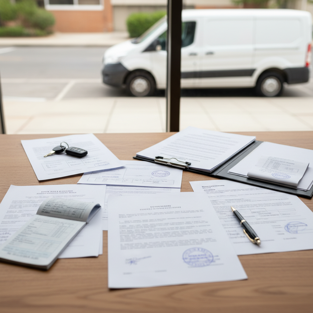 軽貨物ドライバー開業手続き書類