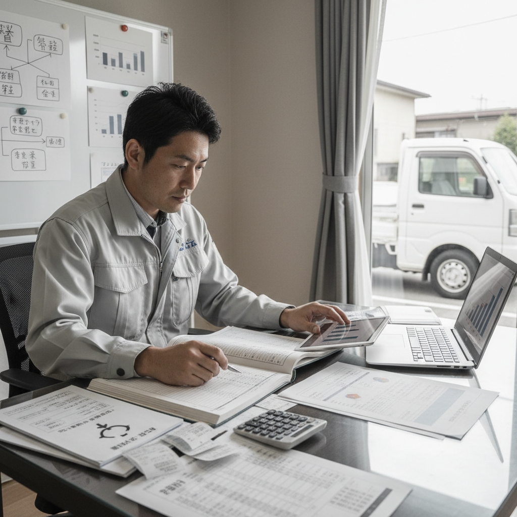 軽貨物ドライバー節税会計