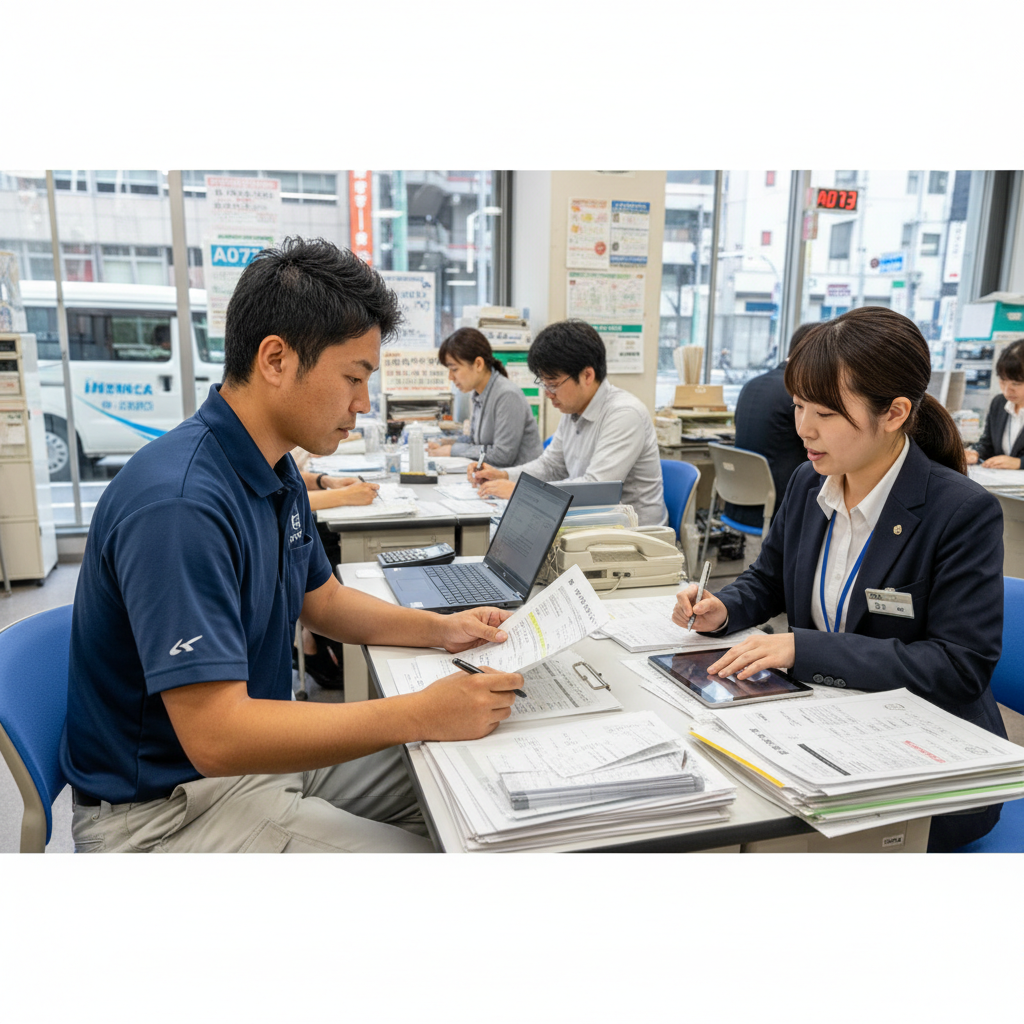 税務署での確定申告手続き