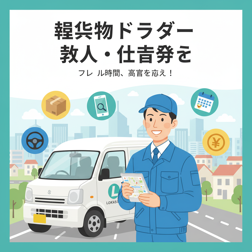 軽貨物ドライバーの求人・仕事の探し方完全ガイド