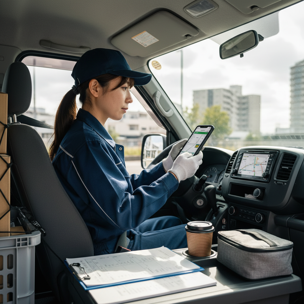 【2026年版】女性が軽貨物ドライバーを始める完全ガイド